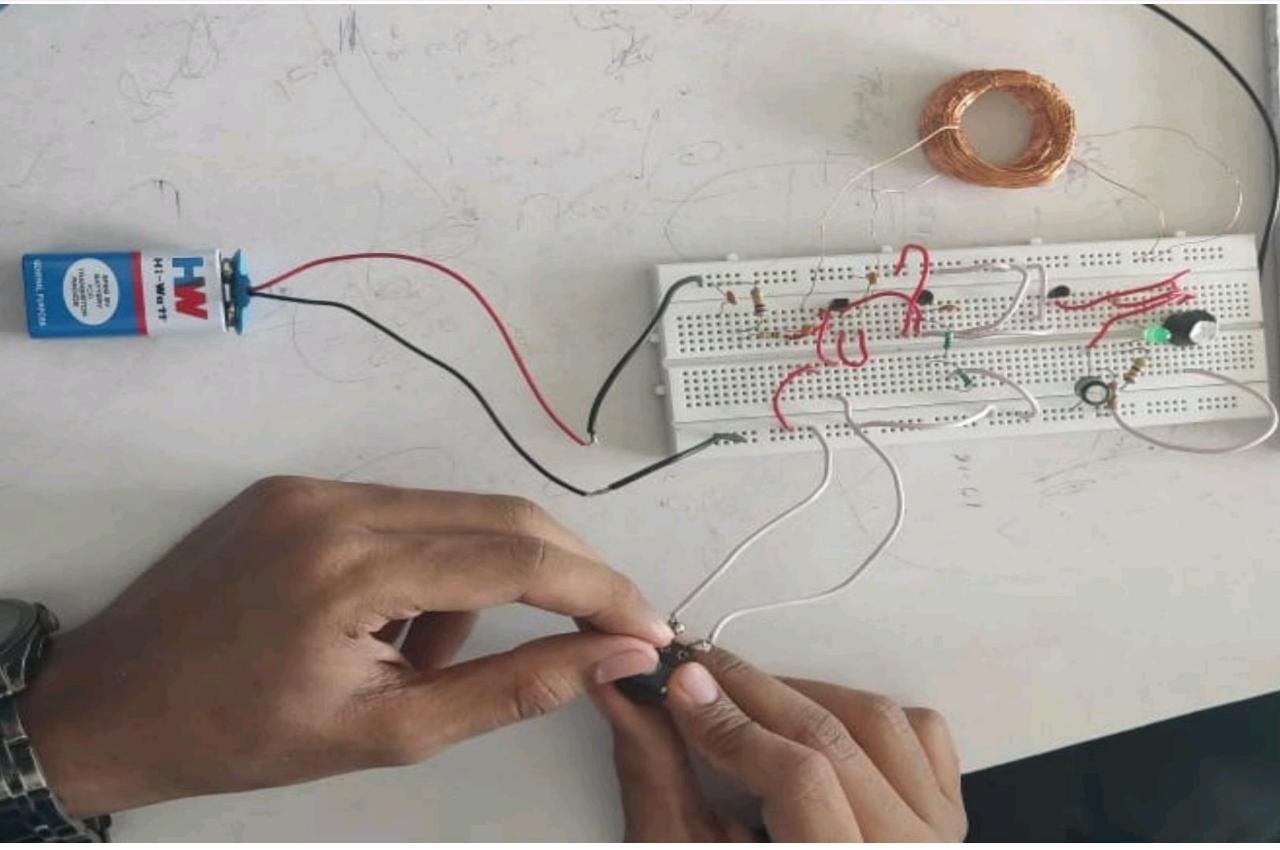 metal detector circuit