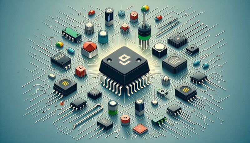 Active components in electronics