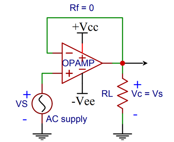 voltage follower opamp