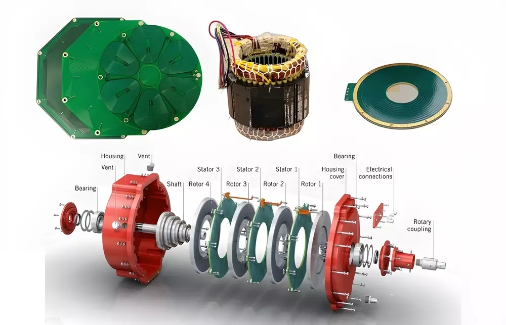 PCB Stator Motor Axial flux